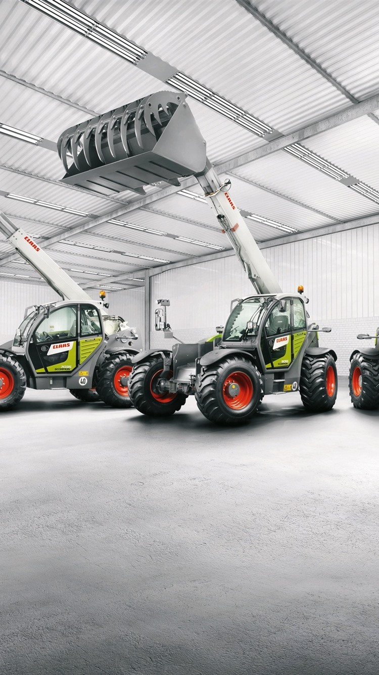 Iphone Wallpaper Claas Scorpion Loaders - Claas Telehandlers - HD Wallpaper 