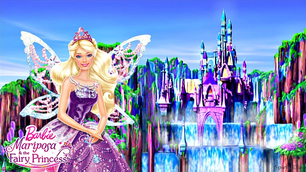 Barbie Mariposa And Fairy Princess Hd - HD Wallpaper 