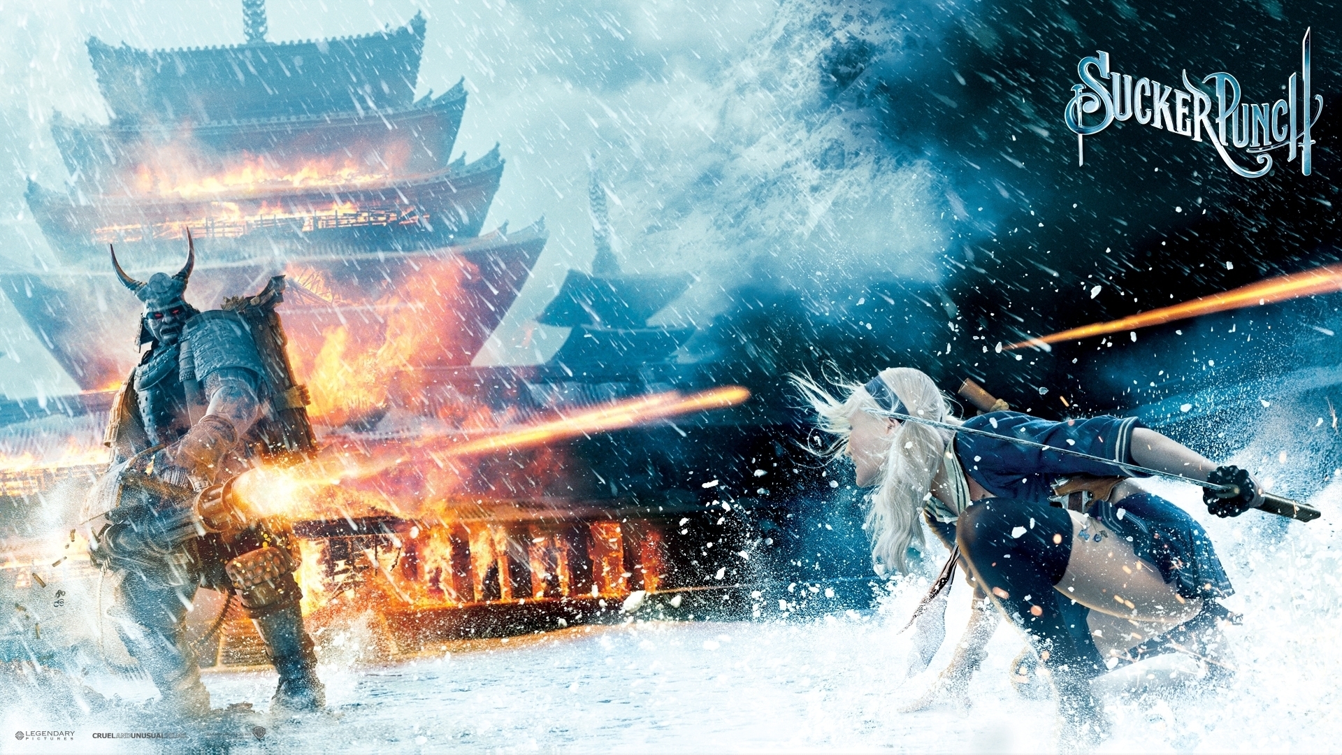 Baby Doll Wallpaper - Sucker Punch Babydoll Vs Samurai - HD Wallpaper 