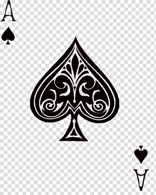 Black Ace Of Spade, Texas Hold Em Ace Of Spades Playing - Ace Of Spades Transparent - HD Wallpaper 