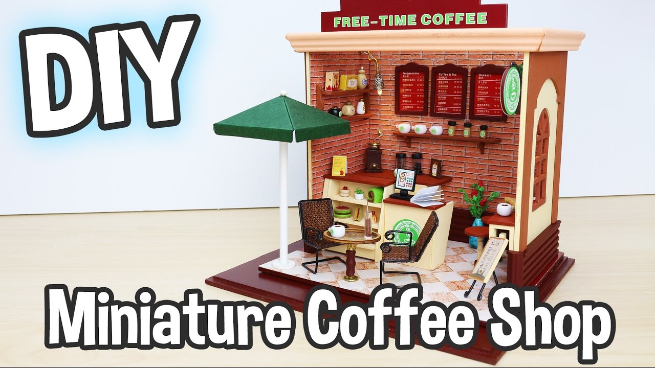 Coffee Shop Miniature Cafe - HD Wallpaper 