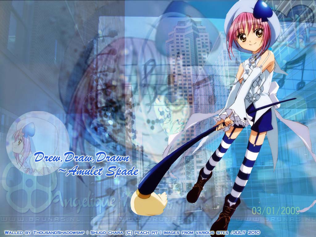 Amulet Spade - Amu Chan Shugo Chara Spade - HD Wallpaper 