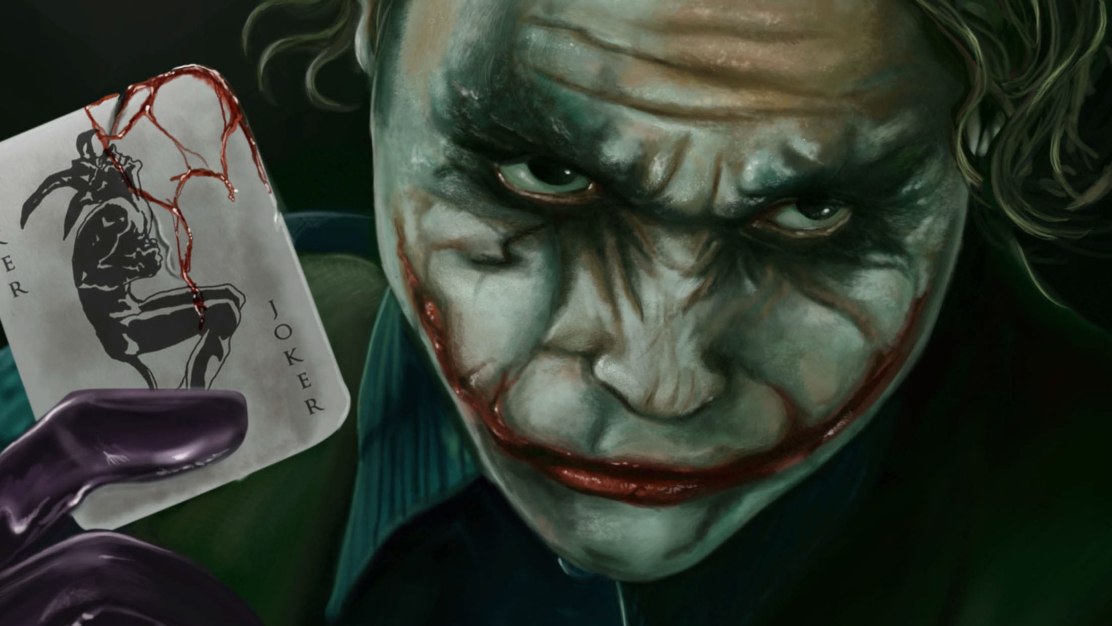Joker Card - HD Wallpaper 