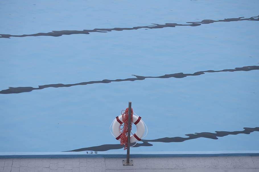 Pool, Blue, Float, Minimal, Wes Anderson, Water, Summer, - Fighter Aircraft - HD Wallpaper 