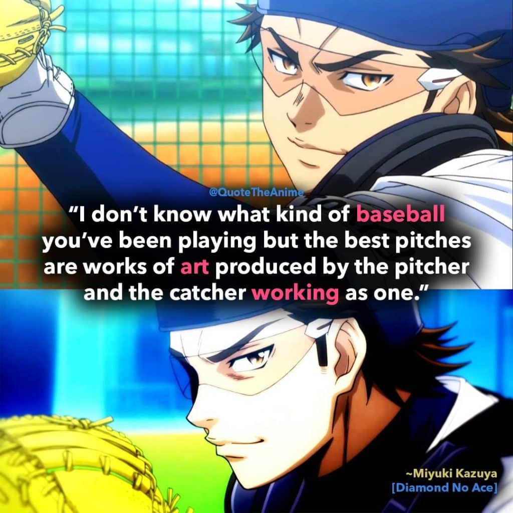 Diamond No Ace Quotes, Miyuki Kazuya Quotes, Best Pitches - Anime - HD Wallpaper 