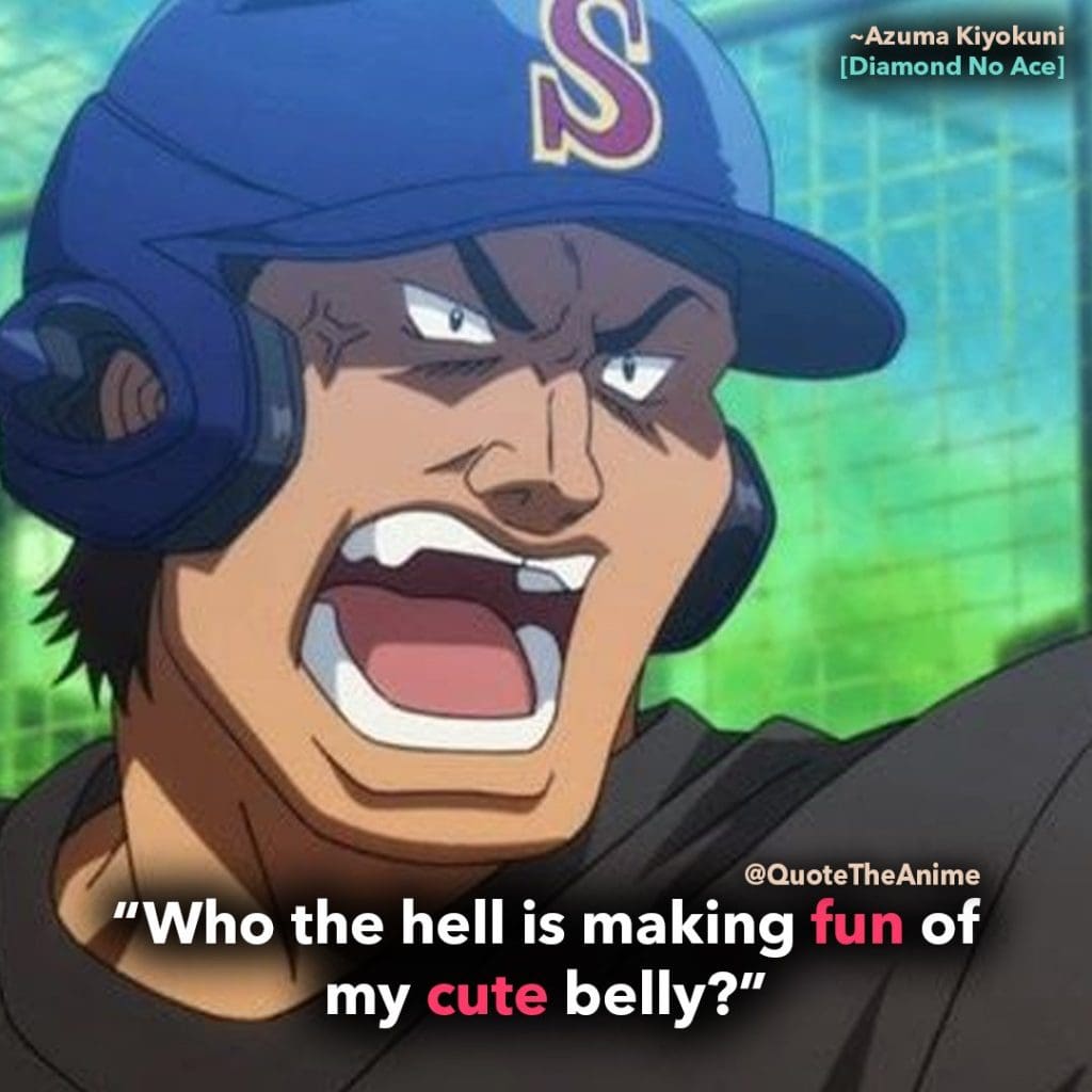 Diamond No Ace Quotes, Azuma Quotes, Who The Hell Is - Cartoon - HD Wallpaper 