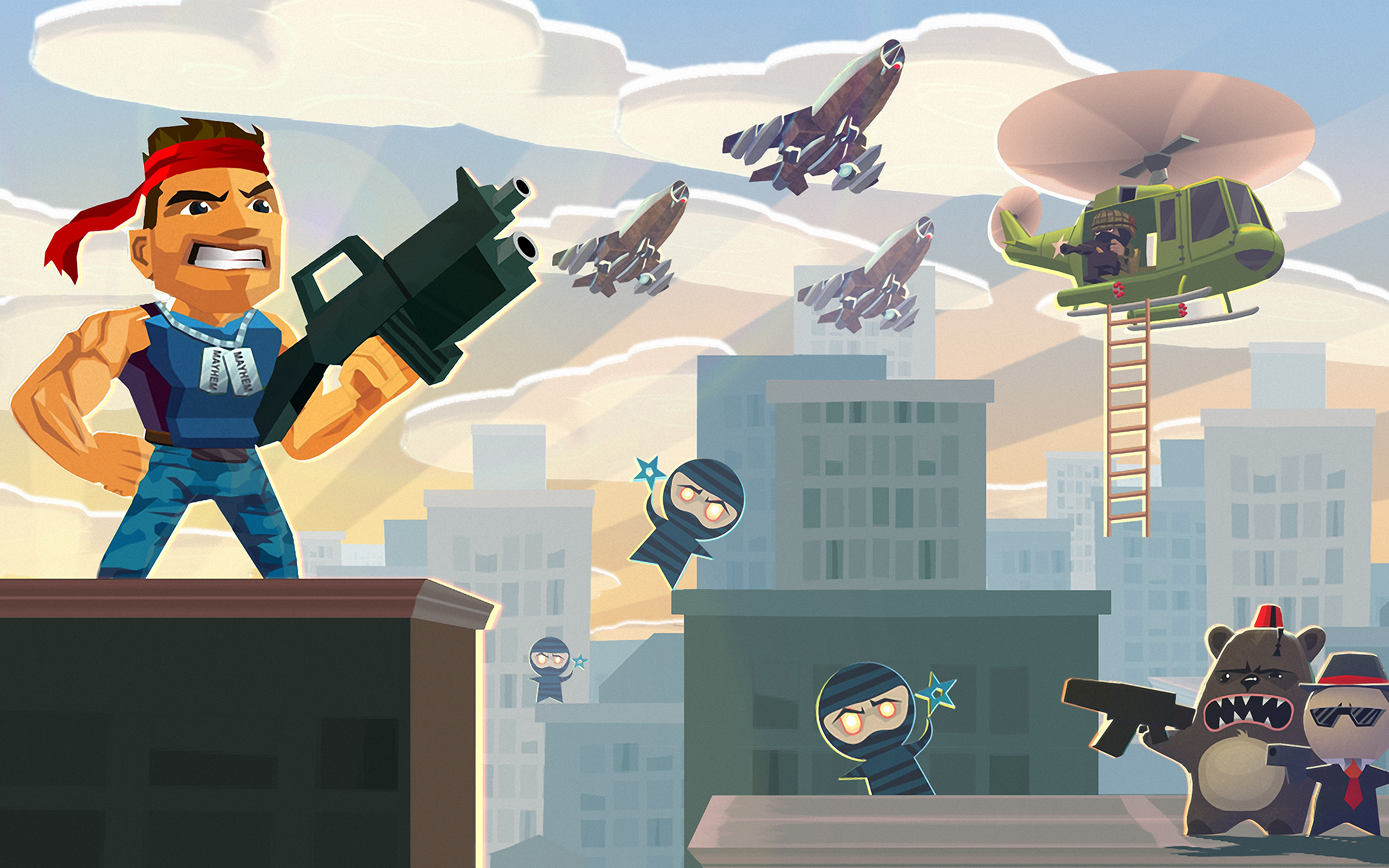 Game Major Mayhem - HD Wallpaper 