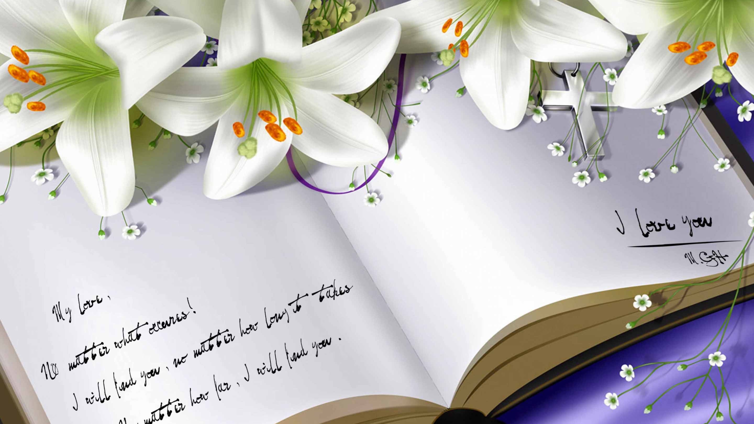 Flowers Hd Wallpapers With Quotes - HD Wallpaper 