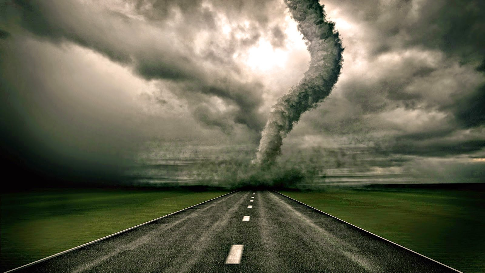 Hd Wallpapers For Photo Editing - Tornado Road - HD Wallpaper 