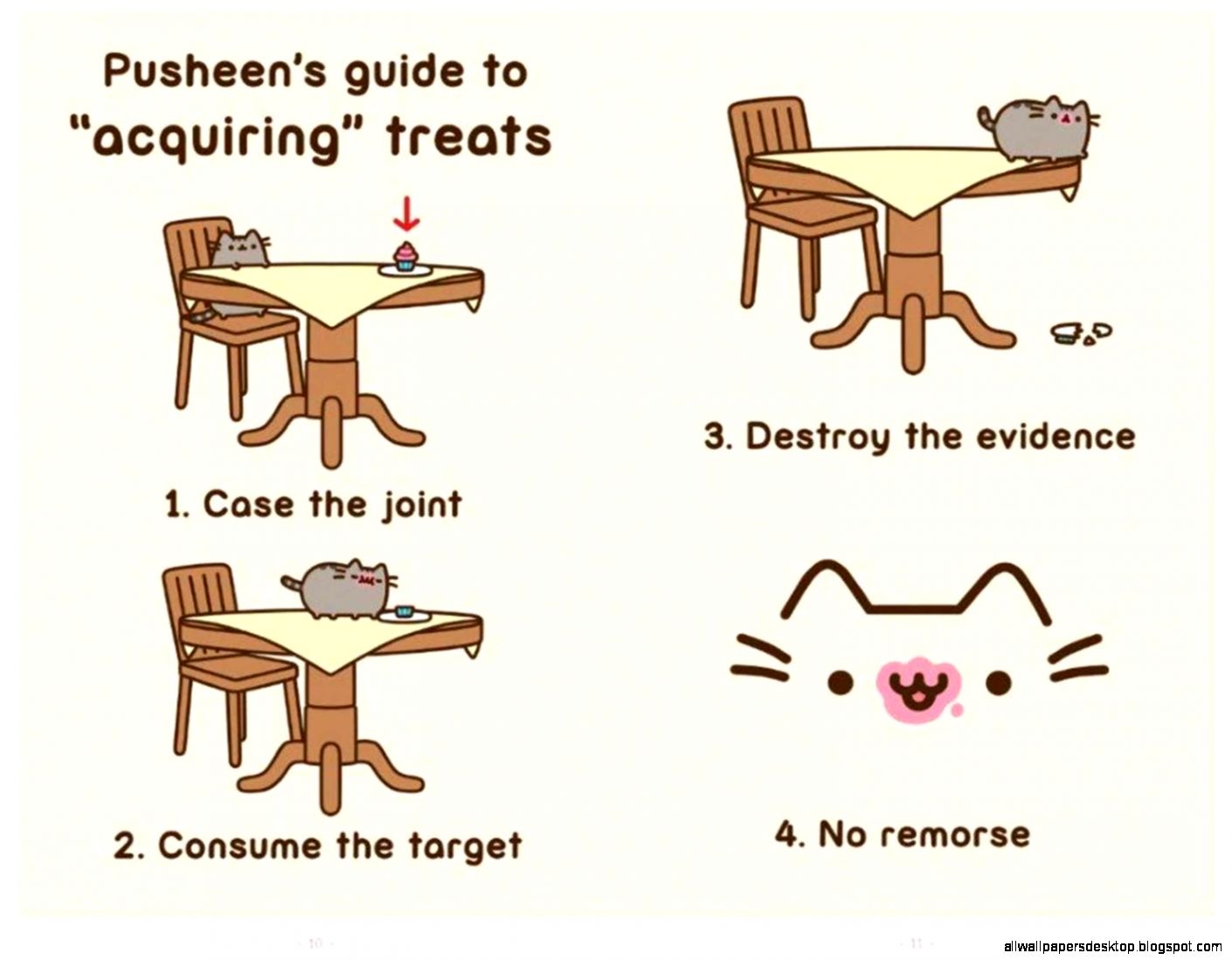 I Am Pusheen Cat - Pusheen's Guide - HD Wallpaper 