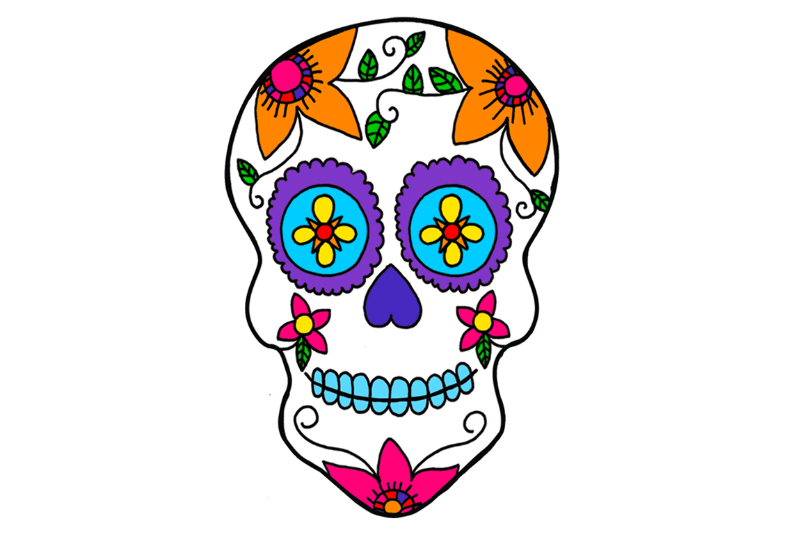 Thumb Image - Mexico Day Of The Dead Clipart - HD Wallpaper 