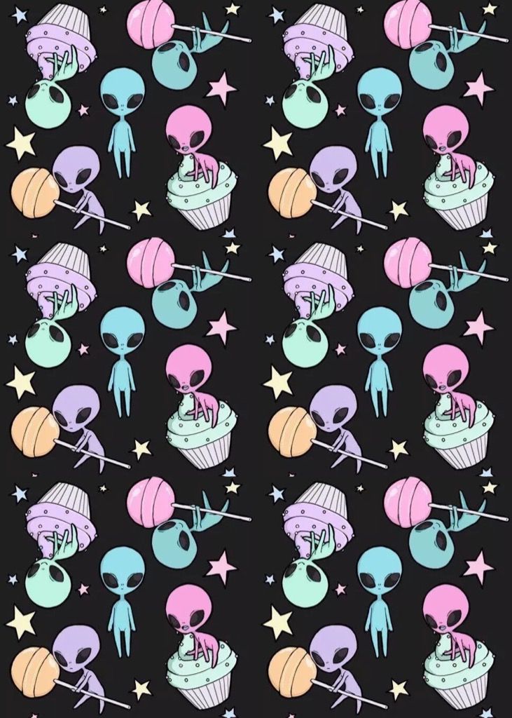 Alien Emoji Wallpaper Hd - HD Wallpaper 