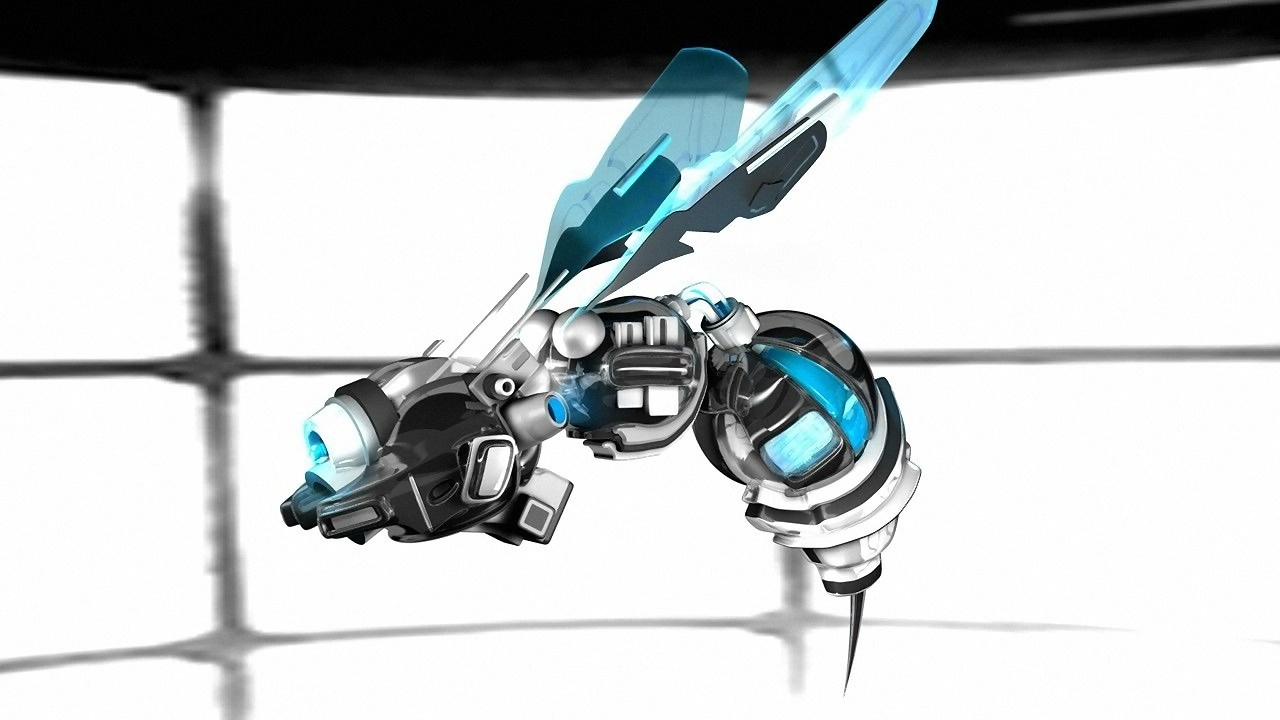 Anime Robot Bee - HD Wallpaper 