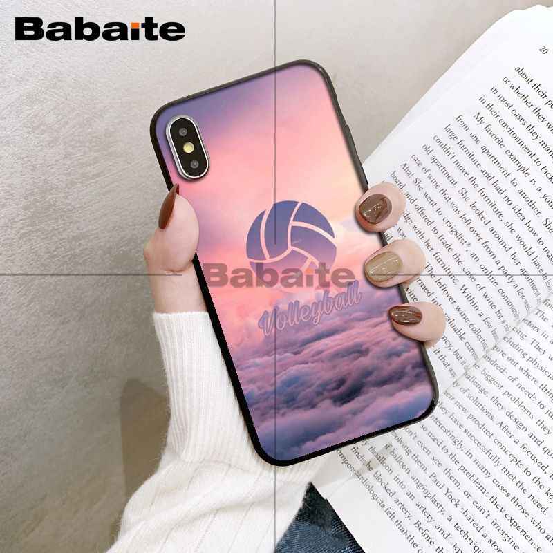 Babaita I Love Volleyball Tpu Soft Silicone Phone Case - Iphone Xs Max Volleyball - HD Wallpaper 