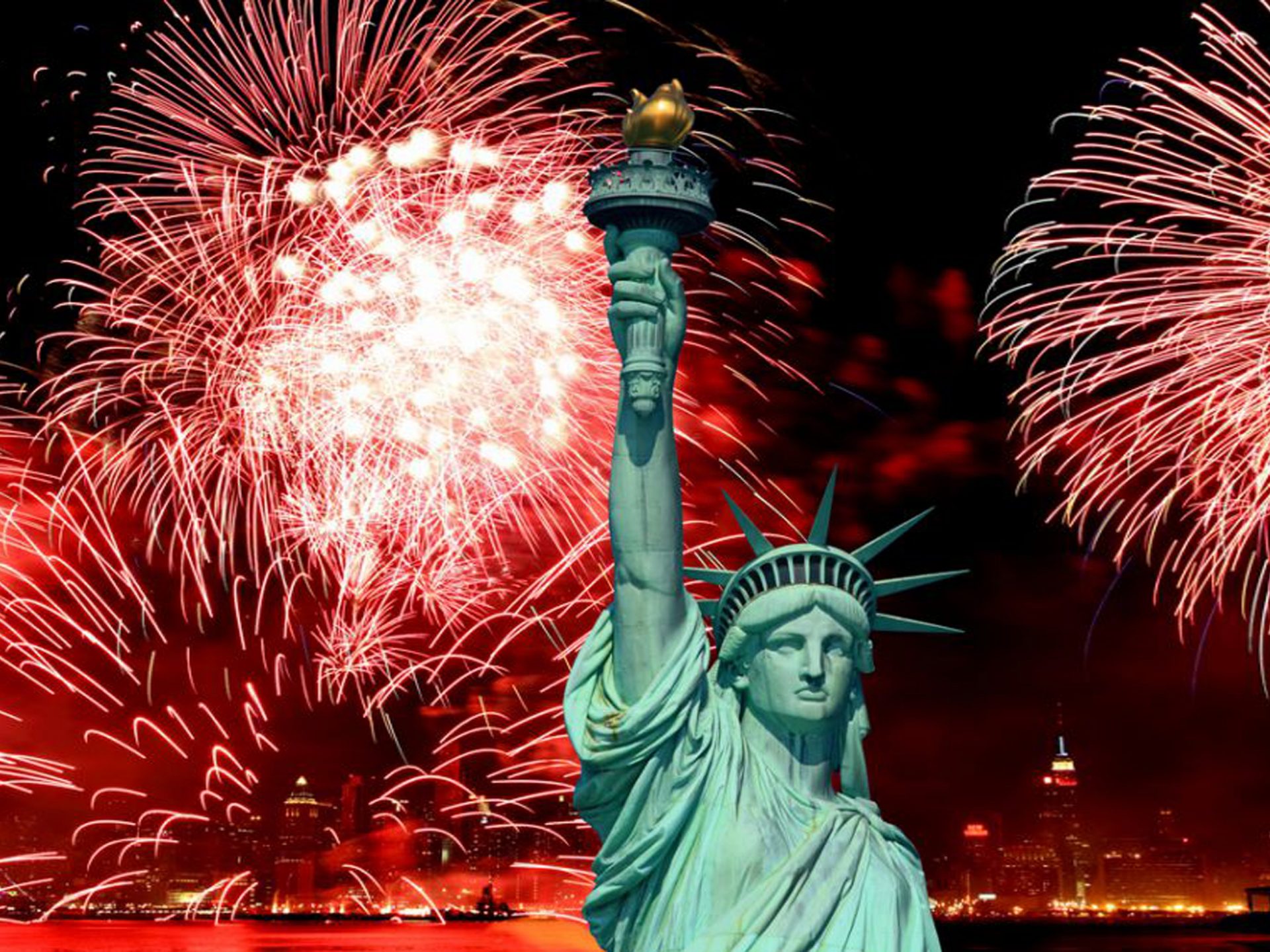 New York City Statue Of Liberty - HD Wallpaper 