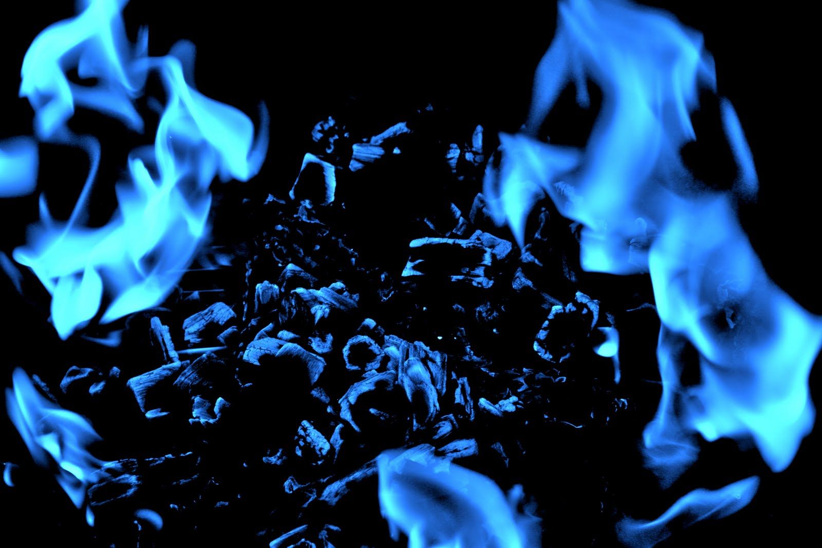 Blue Fire Effect Photoshop - HD Wallpaper 
