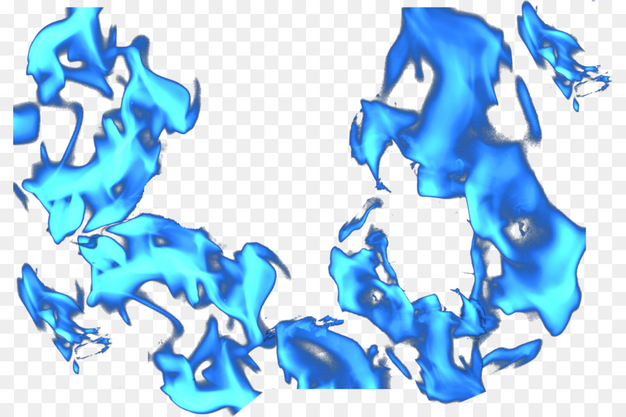 Blue Fire Wallpaper Png - HD Wallpaper 