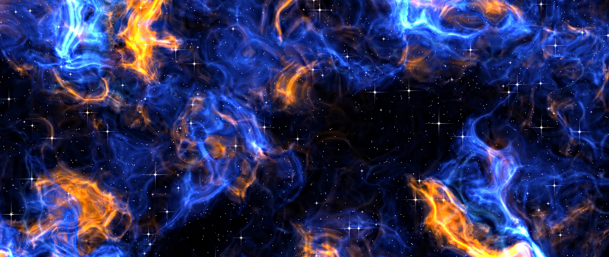 Wallpaper Stars, Art, Fire, Background - HD Wallpaper 