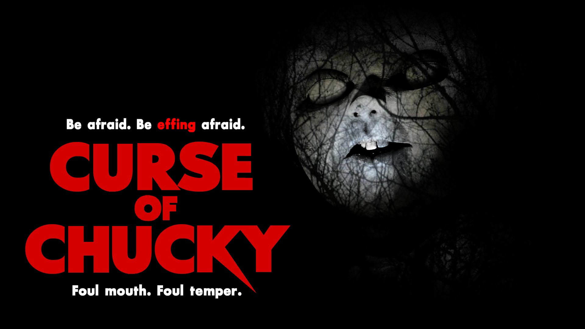 Childs Play Chucky Dark Horror Creepy Scary - Curse Of Chucky Title - HD Wallpaper 