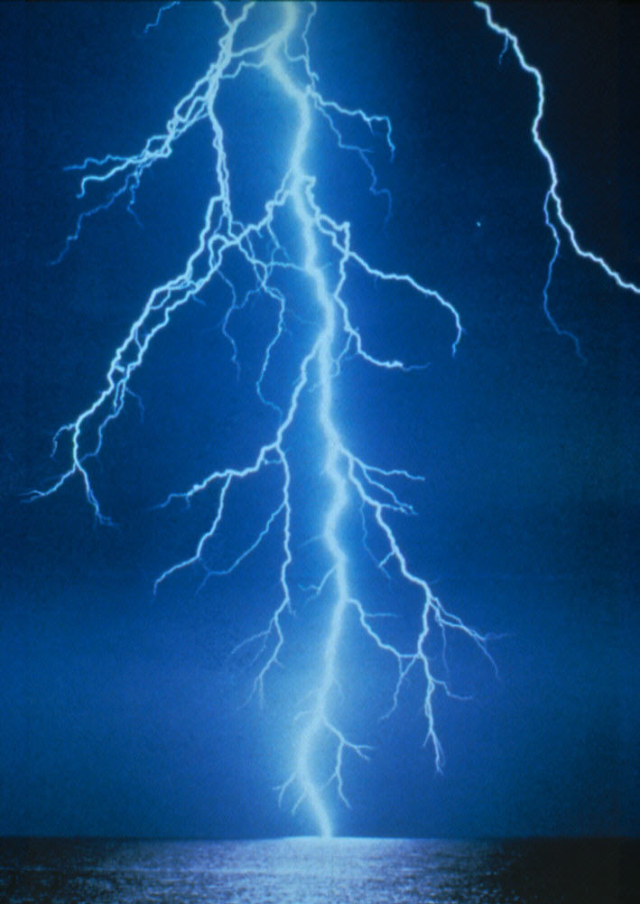 Lightning Image - Blue Lightning Bolt Real - HD Wallpaper 