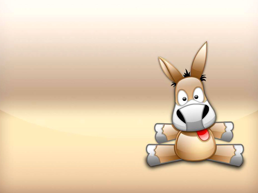 Donkey Wallpaper Cartoon - HD Wallpaper 