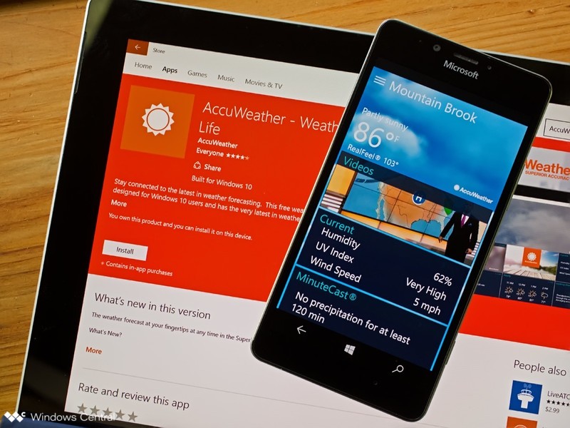Accuweather - Smartphone - HD Wallpaper 