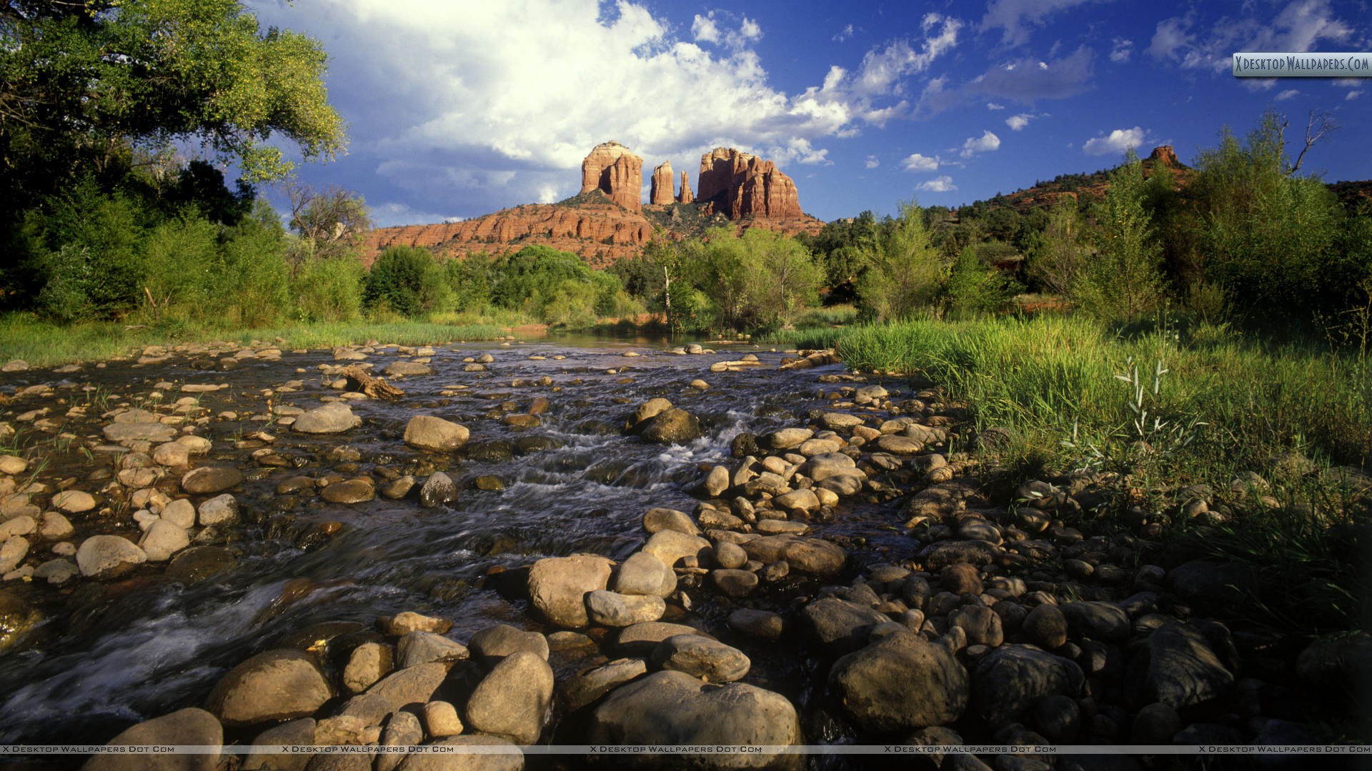 Cathedral Rock And Red Rock Crossing, Sedona, Arizona - N Oublies Jamais D Où Tu Viens - HD Wallpaper 