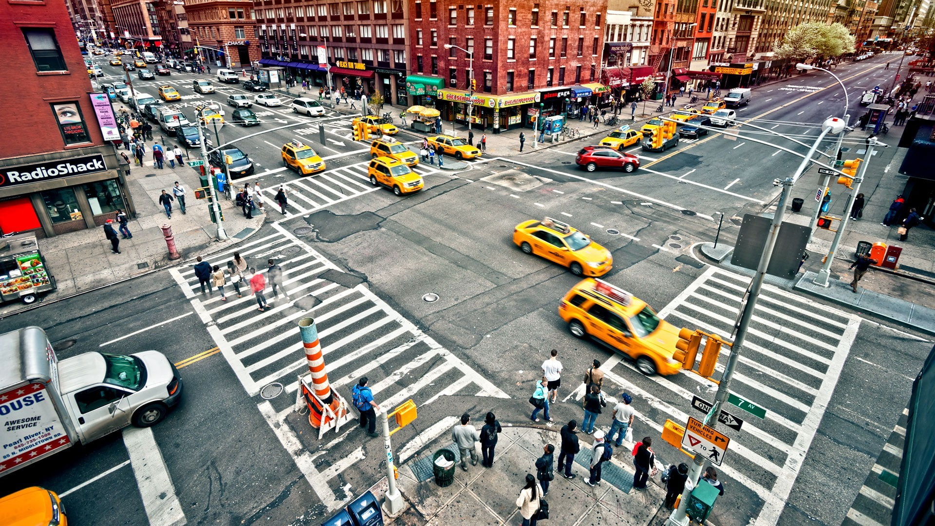 New York City Crosswalk - HD Wallpaper 