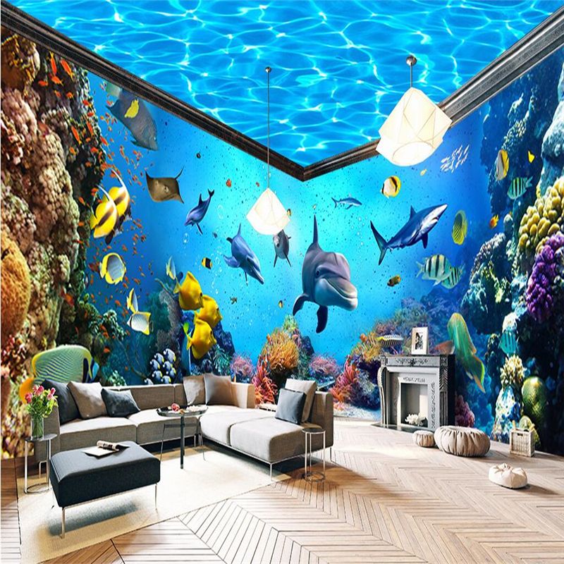 Aquarium House - HD Wallpaper 