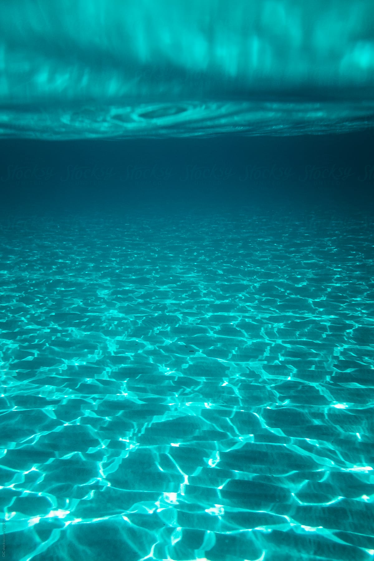 Ocean Underwater Background - Free Blue Underwater Background - HD Wallpaper 