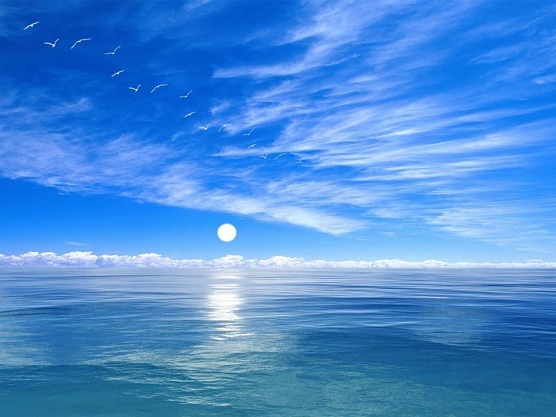 Deep Ocean Blue Wallpaper - Luxury Yacht - HD Wallpaper 