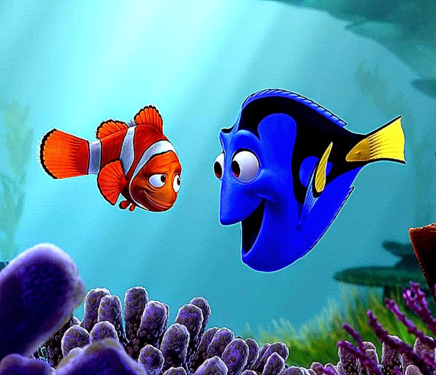 Cute Anime Fish Gallery Hd Wallpaper 3162 Cute Wallpaper - Finding Nemo - HD Wallpaper 