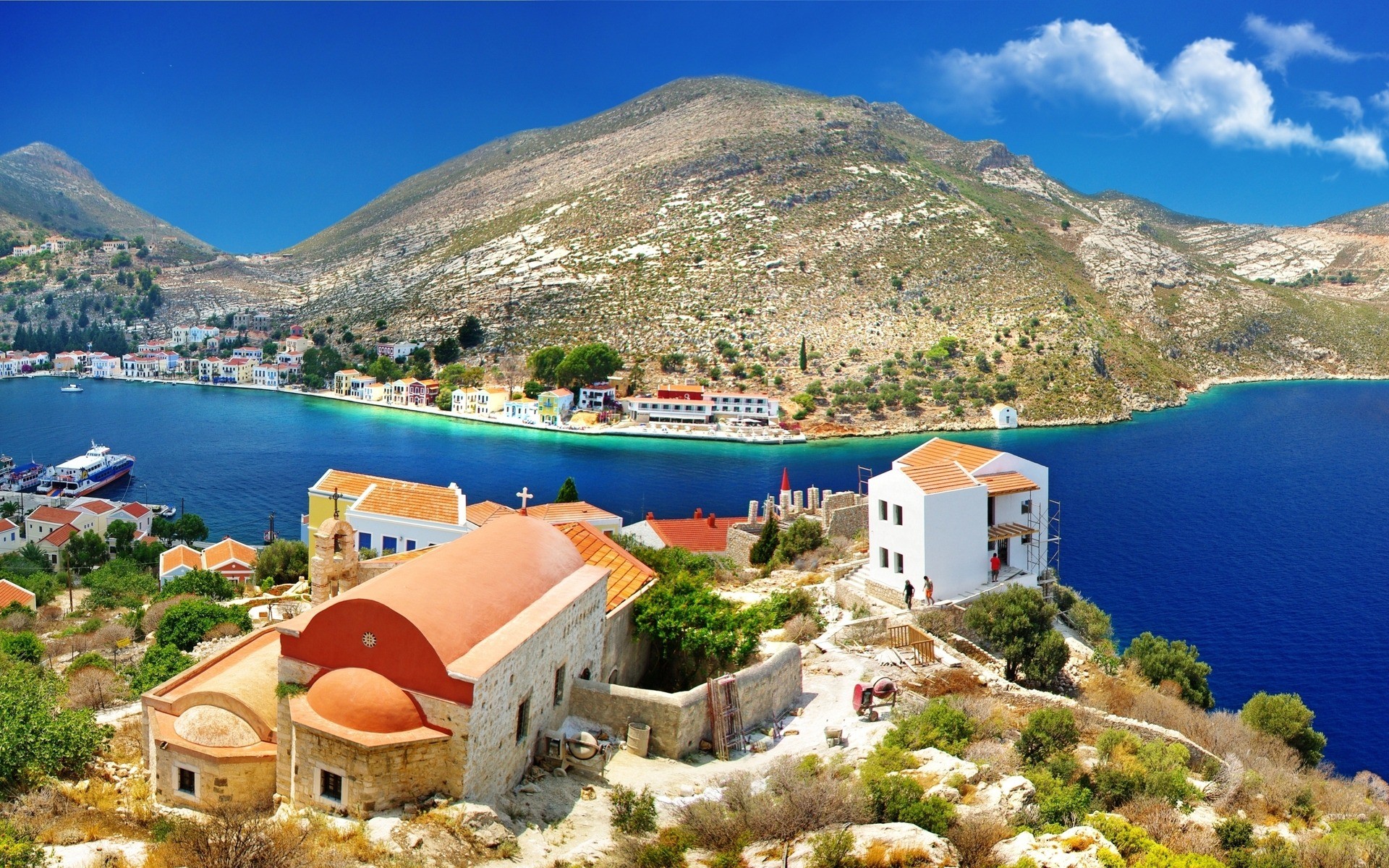 Explore Santorini Greece, Greek Islands And More 
 - Kastellorizo Airport - HD Wallpaper 