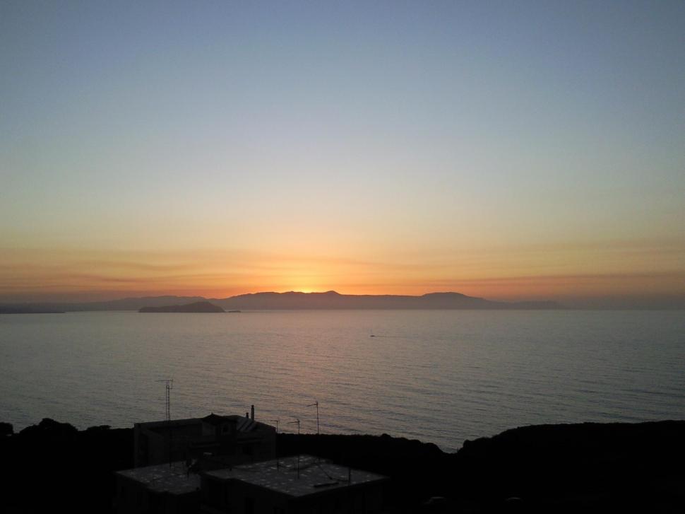 Chania, Crete, Greece Wallpaper,spectacular Hd Wallpaper,colours - Sunset - HD Wallpaper 