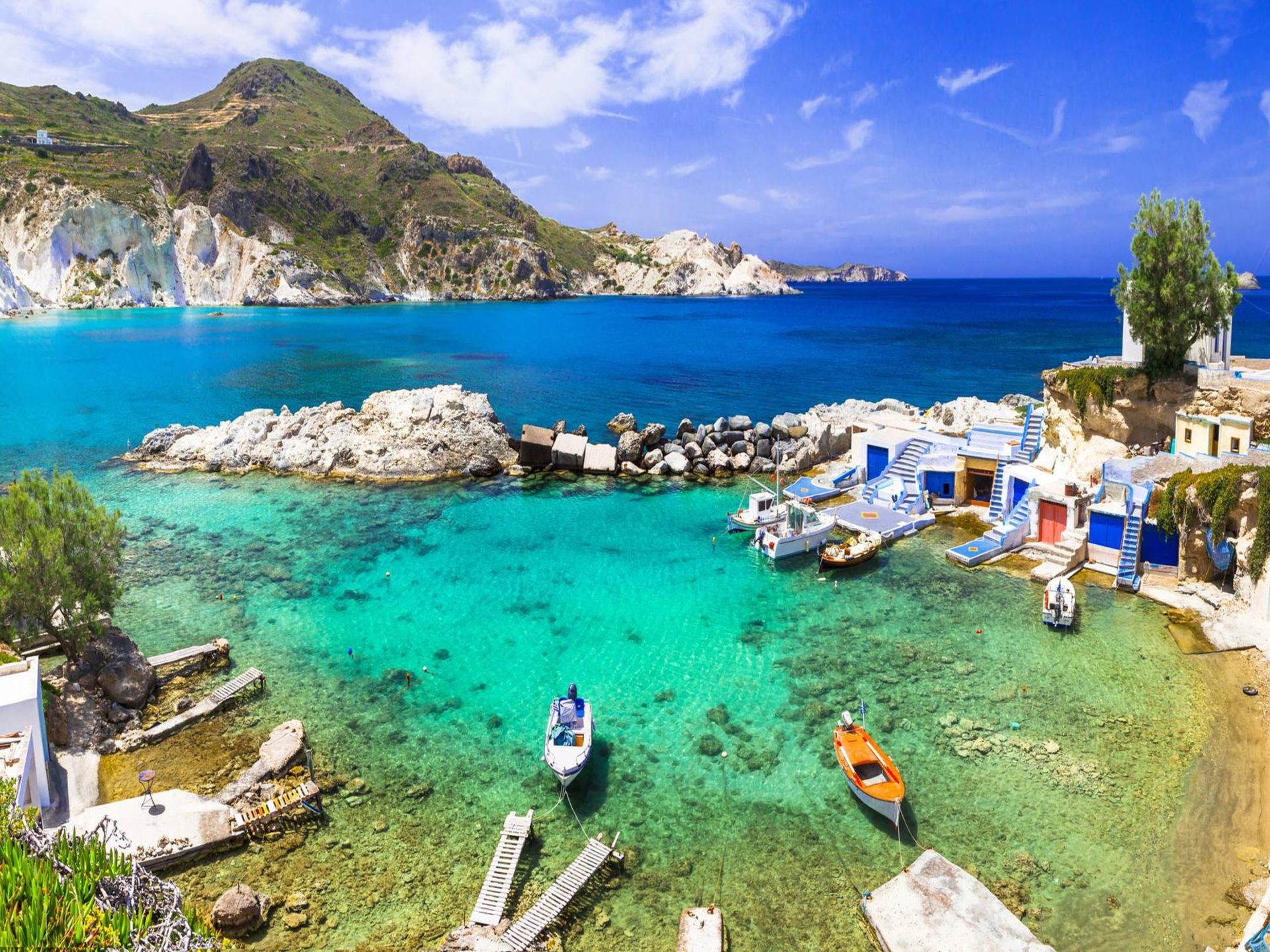 Milos Island - HD Wallpaper 