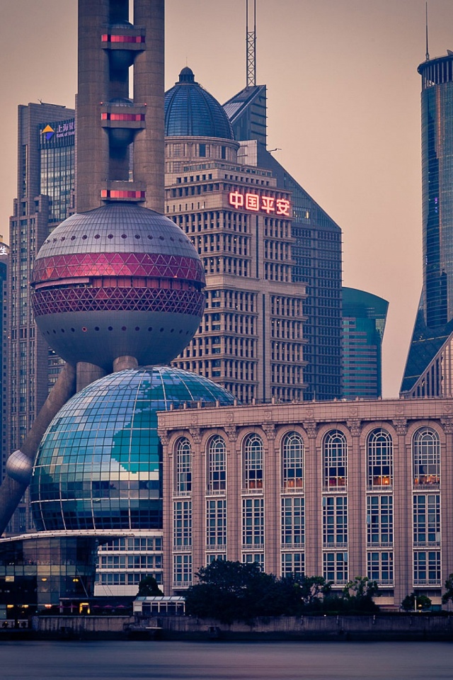 Pudong Skyline - HD Wallpaper 