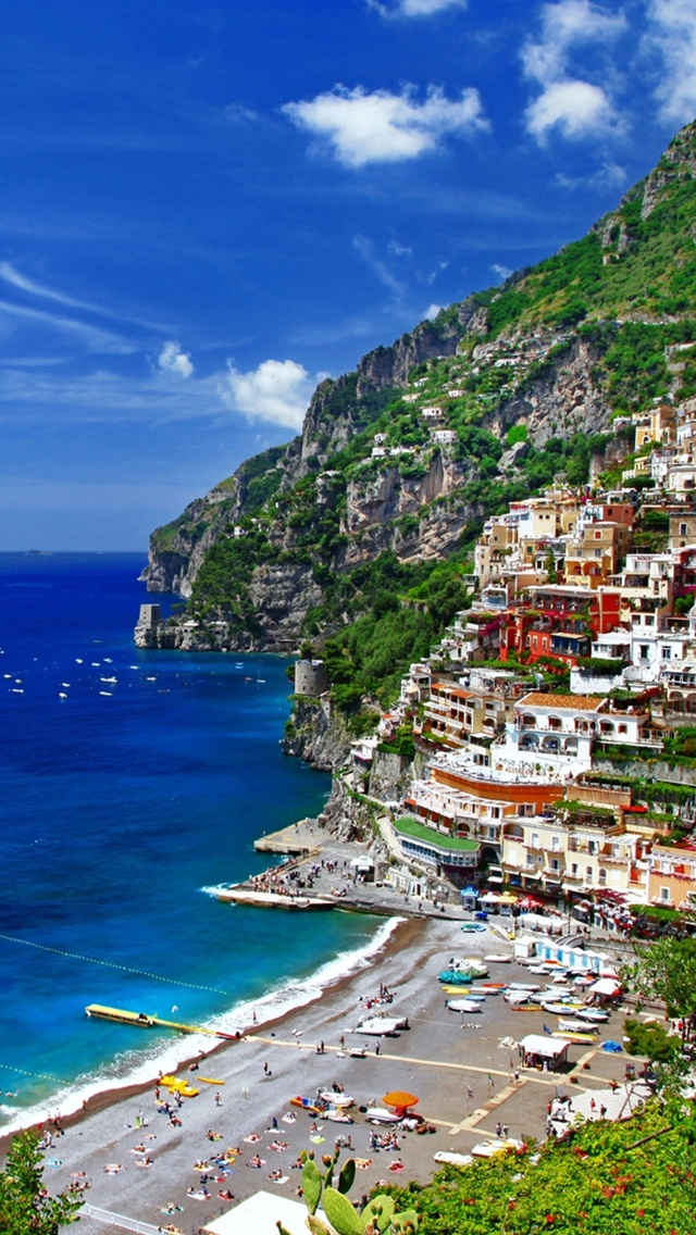 Курортный Город В Италии - HD Wallpaper 