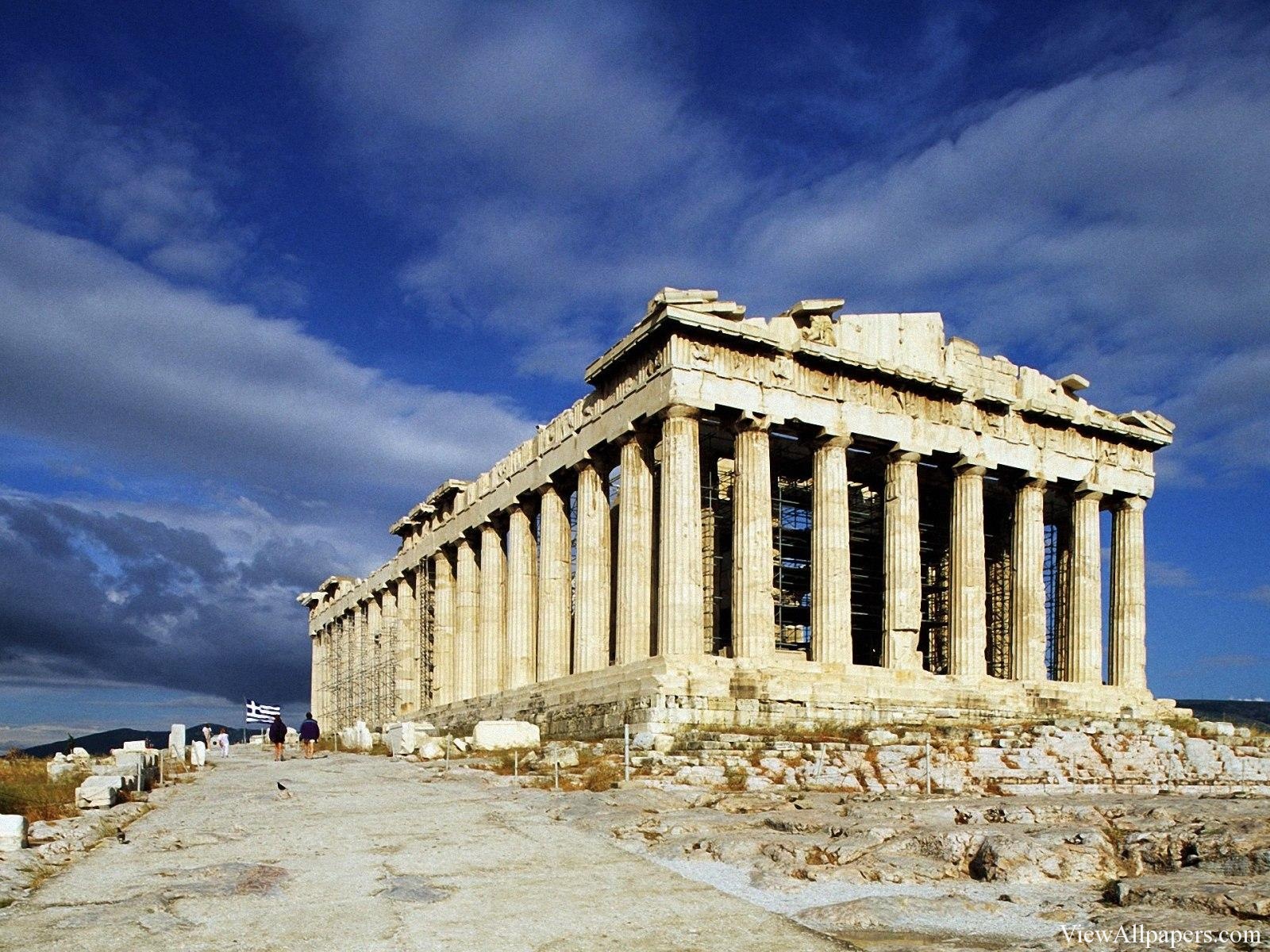 Greece Wallpaper - Greece 7 Wonders Of The World - HD Wallpaper 