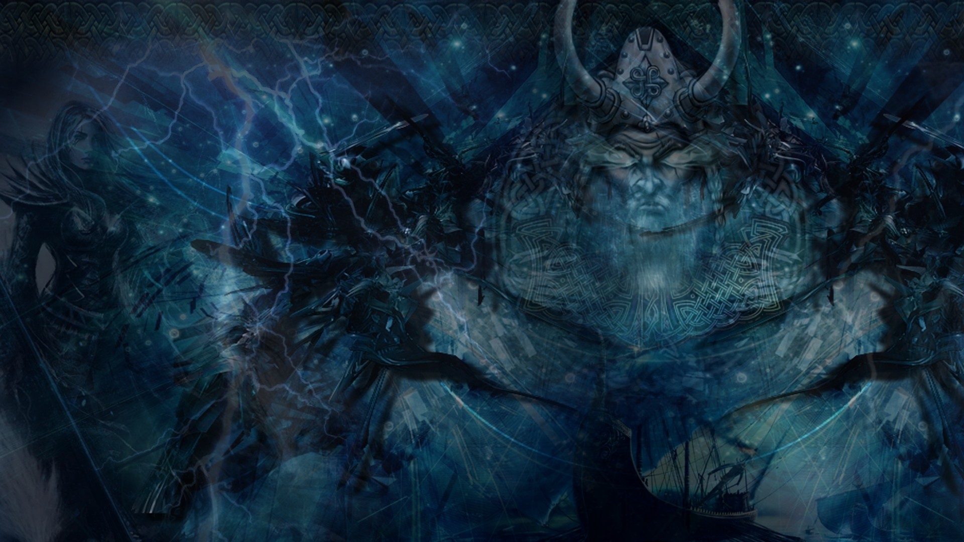 Norse Gods Wallpapers Norse Wallpaper Odin - God Of War 4 Ymir - HD Wallpaper 