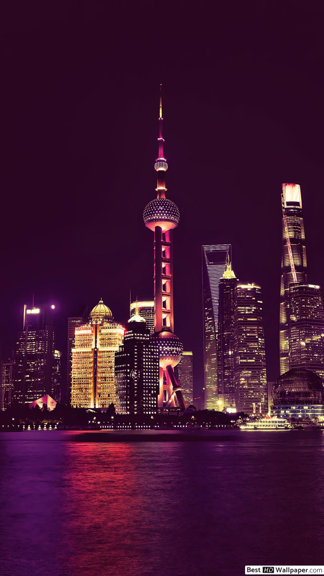 Neon City - HD Wallpaper 