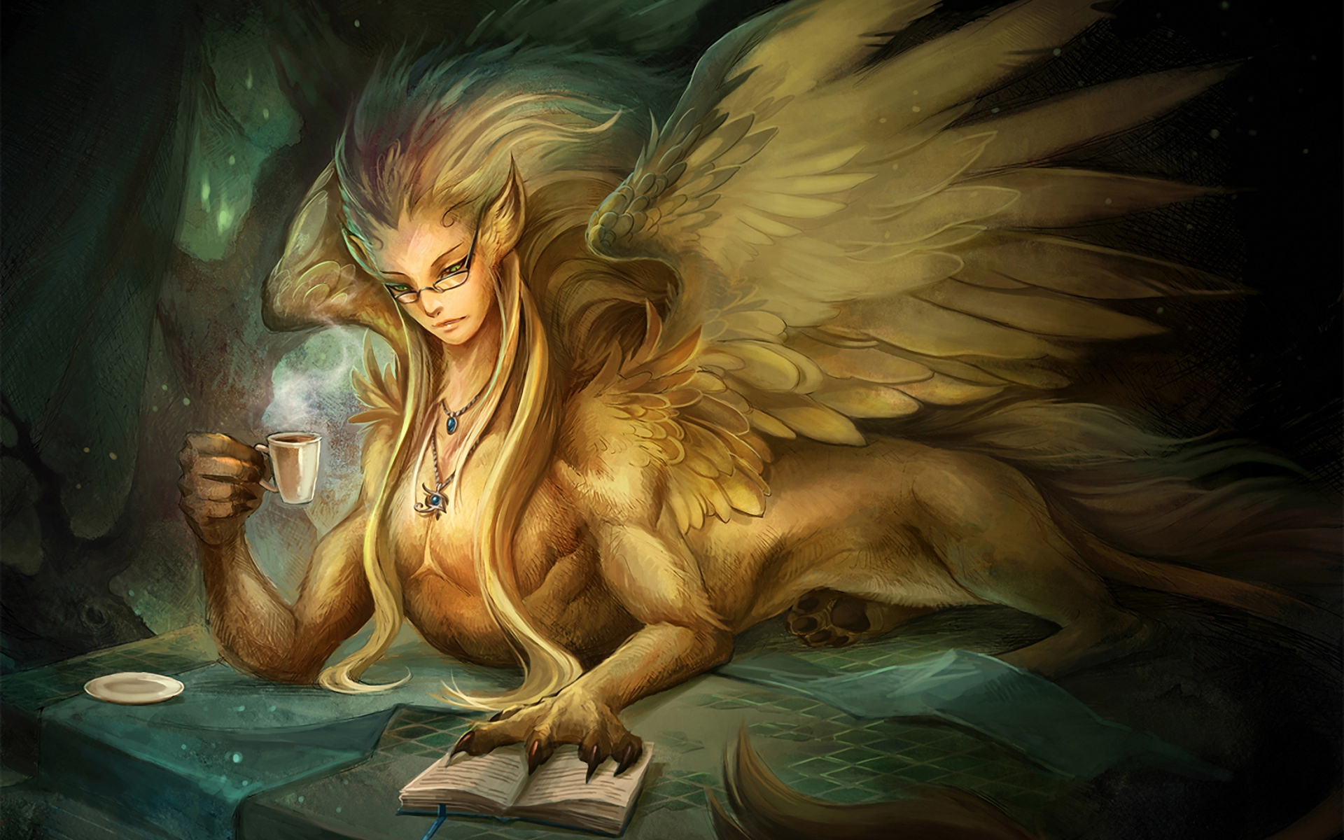 Sphinx Greek Mythology Creatures - HD Wallpaper 