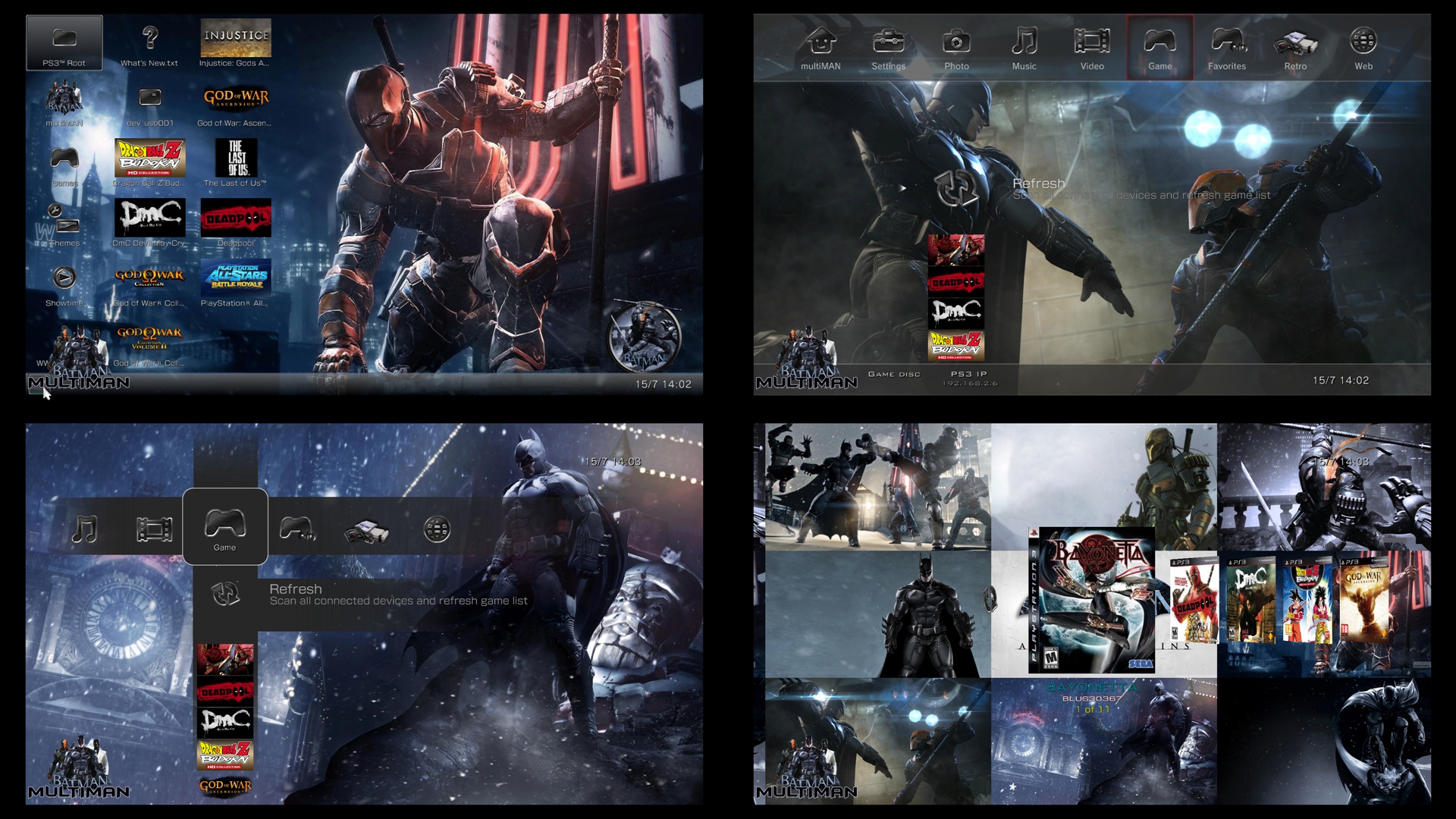 Ps4 Batman Theme - HD Wallpaper 