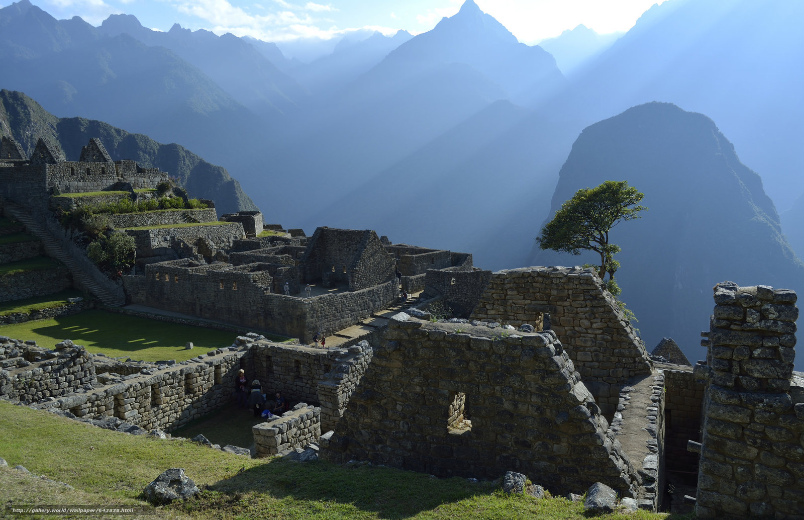 Download Wallpaper Machu Picchu, Peru, South America, - Machu Picchu - HD Wallpaper 