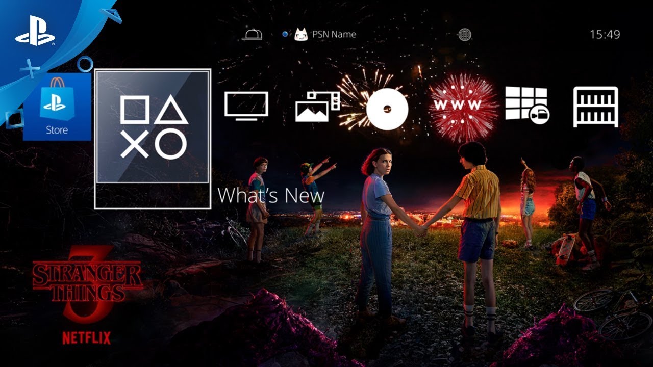 Stranger Things Theme Ps4 - HD Wallpaper 