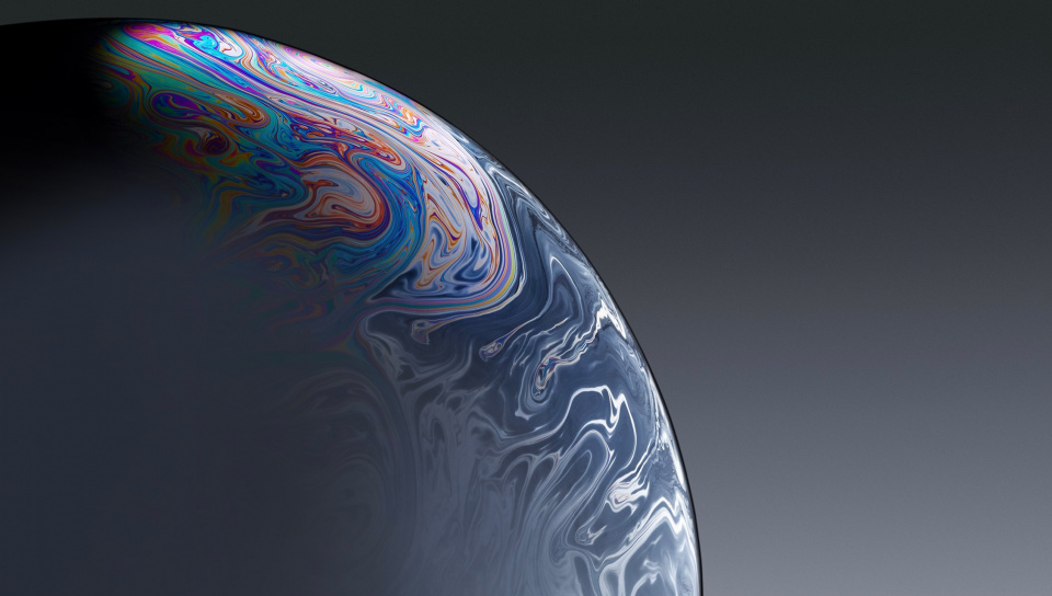 Iphone Xr, Grey Bubble, Surface, Wallpaper - Iphone Xs Wallpaper 4k - HD Wallpaper 