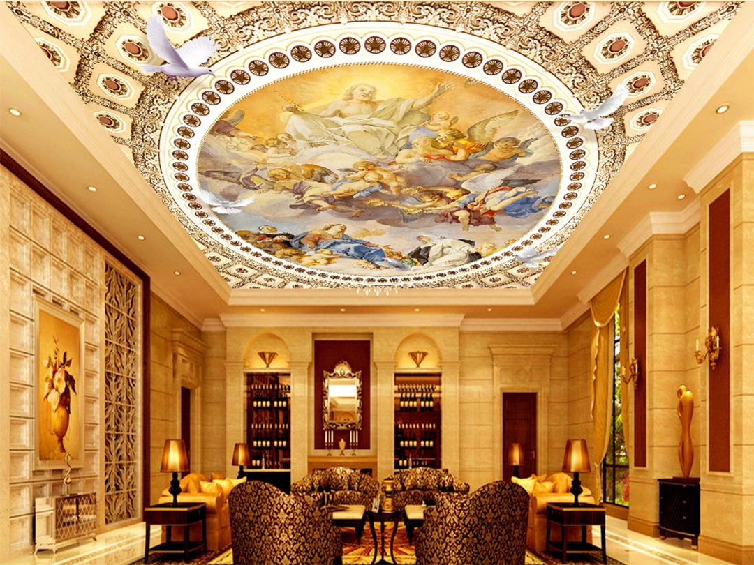 Palacio De Un Dios Griego - HD Wallpaper 