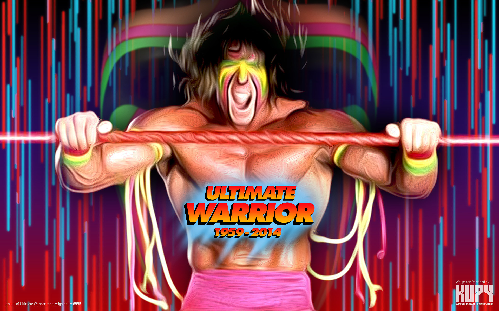 Tablet - Ultimate Warrior In The Ring - HD Wallpaper 