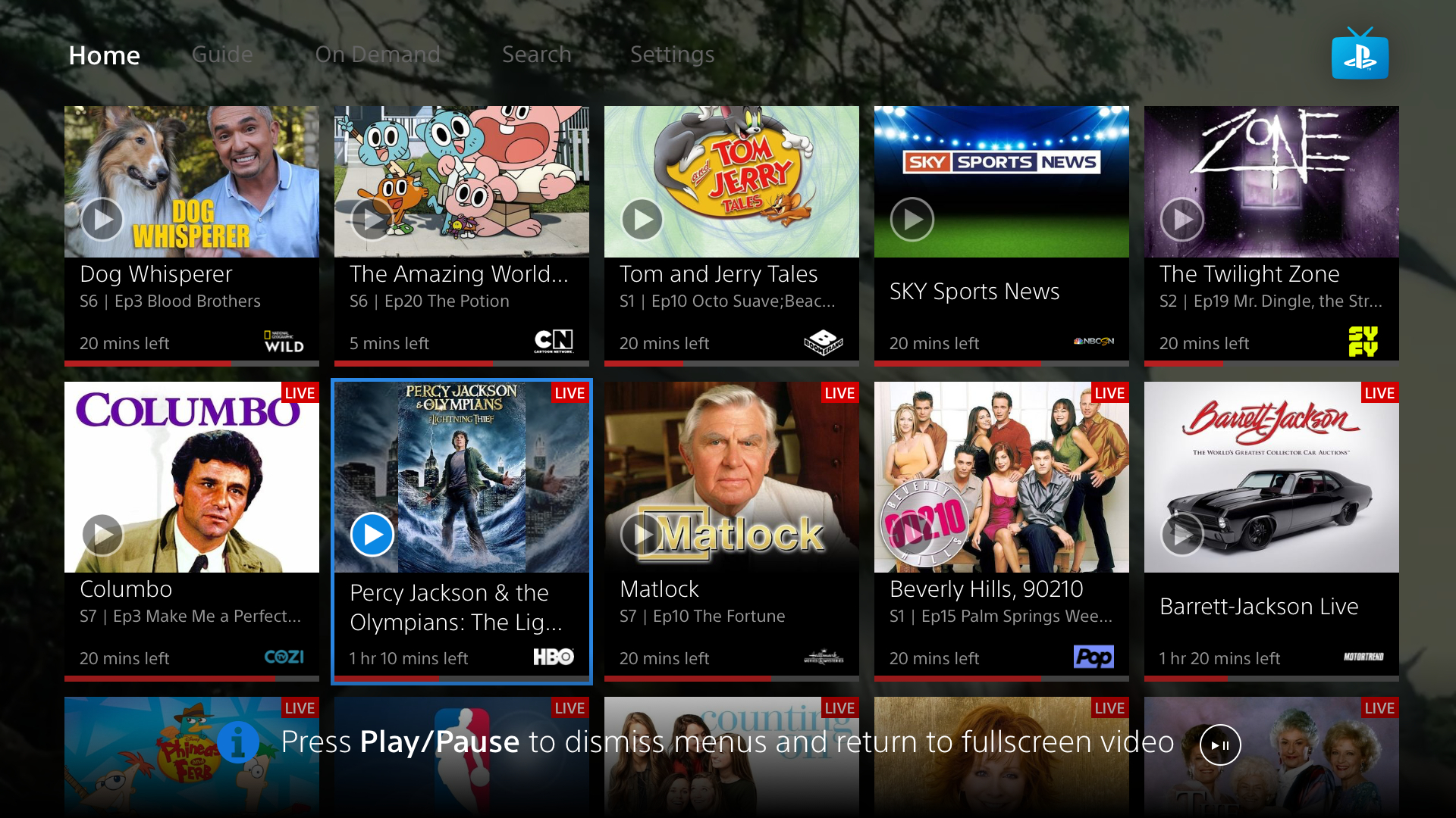 Playstation Vue - Play Station Vue Tv Channels - HD Wallpaper 