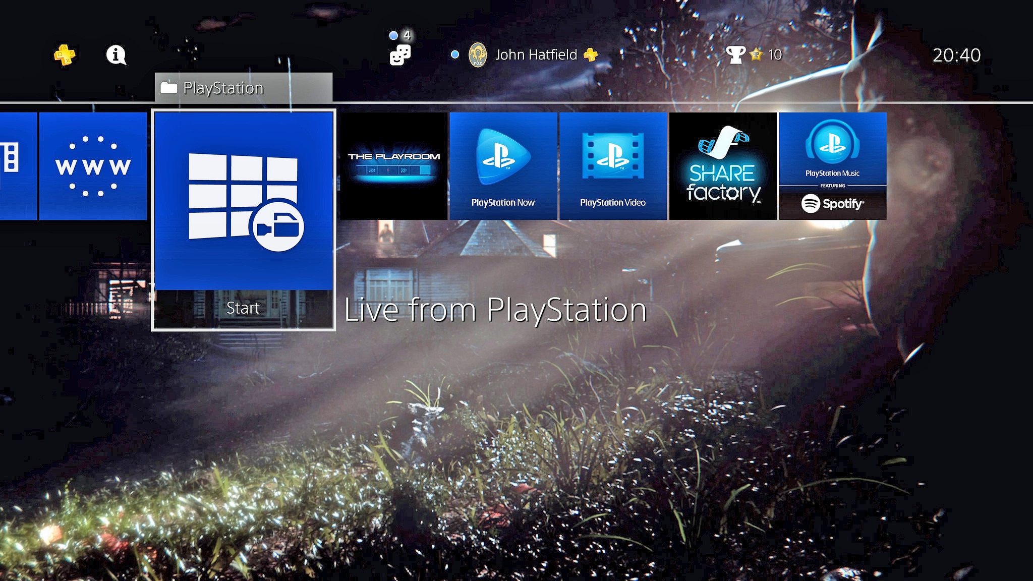 Ps4 Update Fondo De Pantalla Ps4 48x1152 Wallpaper Teahub Io