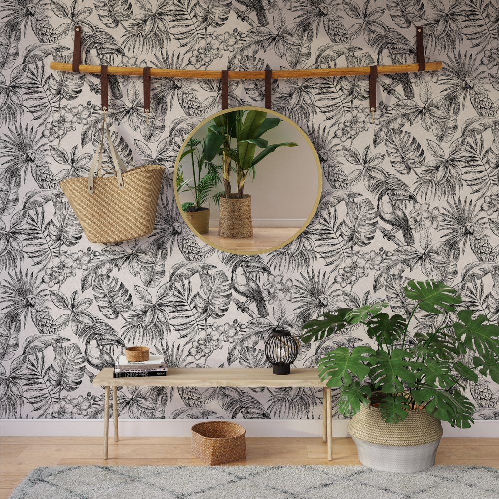 Papier Peint Bois 4 Murs - HD Wallpaper 